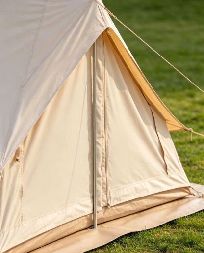"Heavy rain doesn't penetrate, bird droppings don't stick"—one spray and your tent lasts 10 more yea
