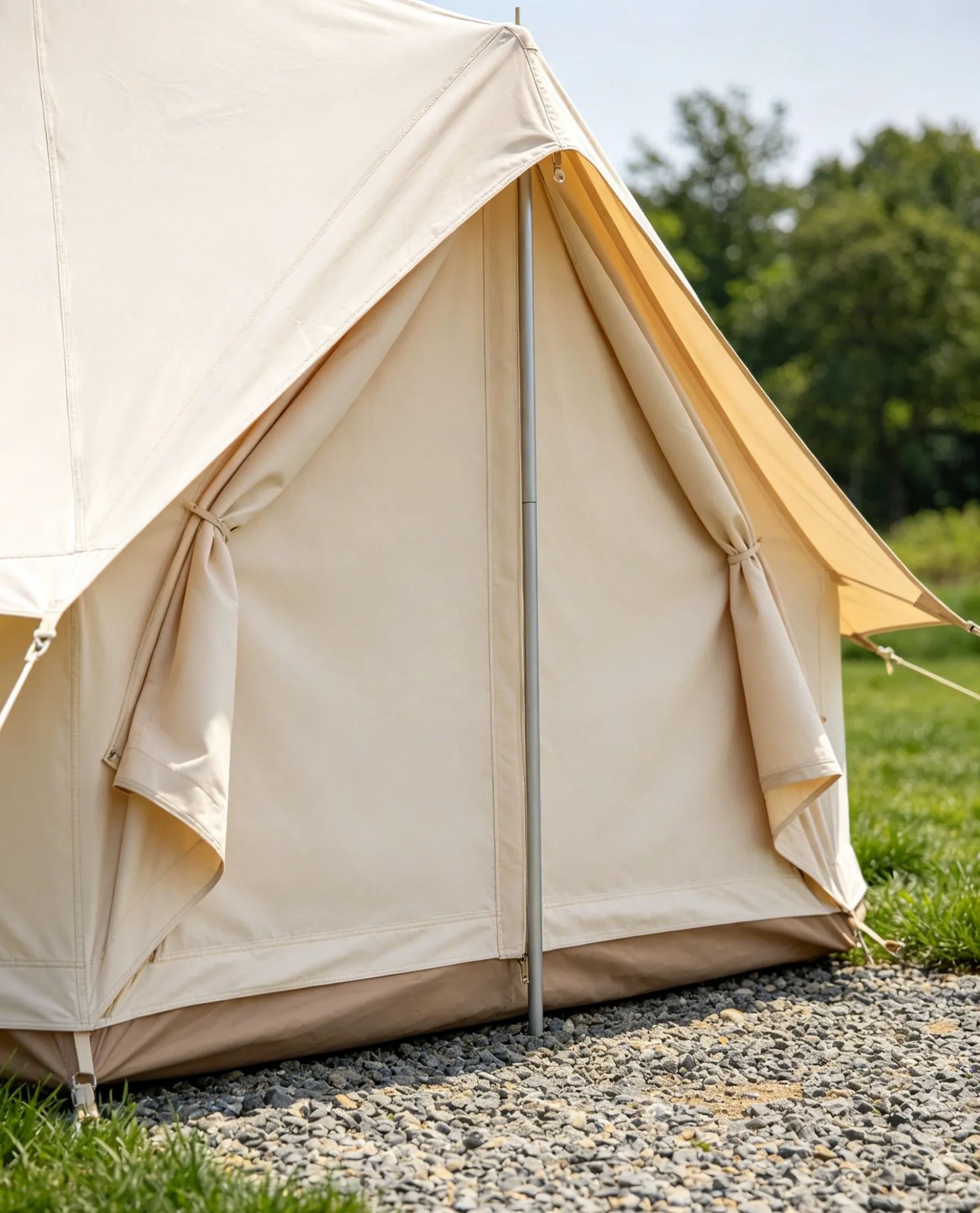 "Heavy rain doesn't penetrate, bird droppings don't stick"—one spray and your tent lasts 10 more yea