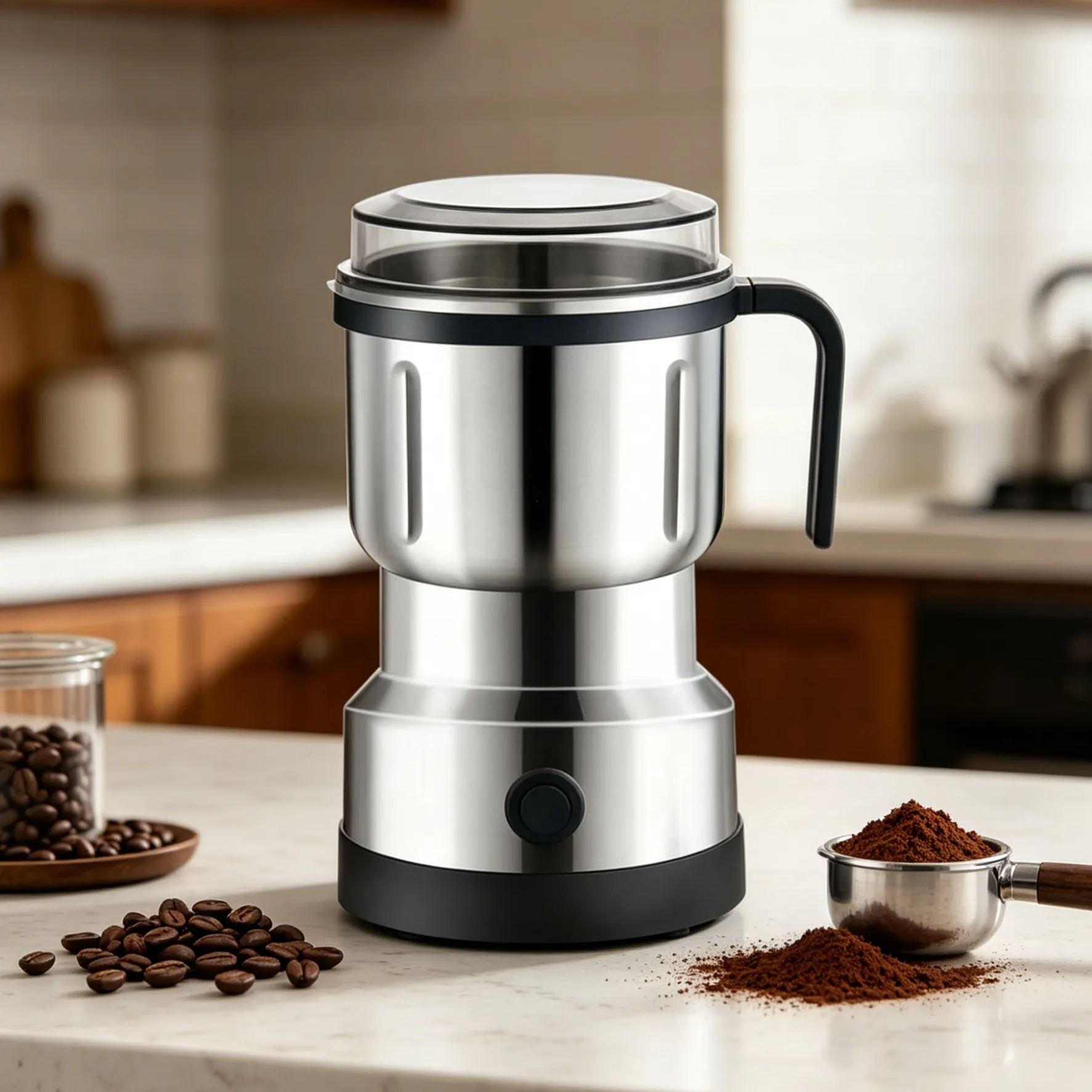[Efficient Grinding] Multifunctional Electric Grinder for Home Use