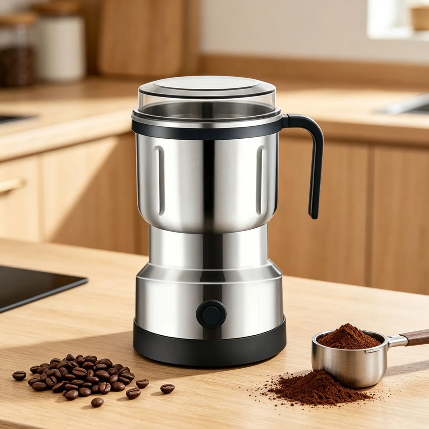 [Efficient Grinding] Multifunctional Electric Grinder for Home Use