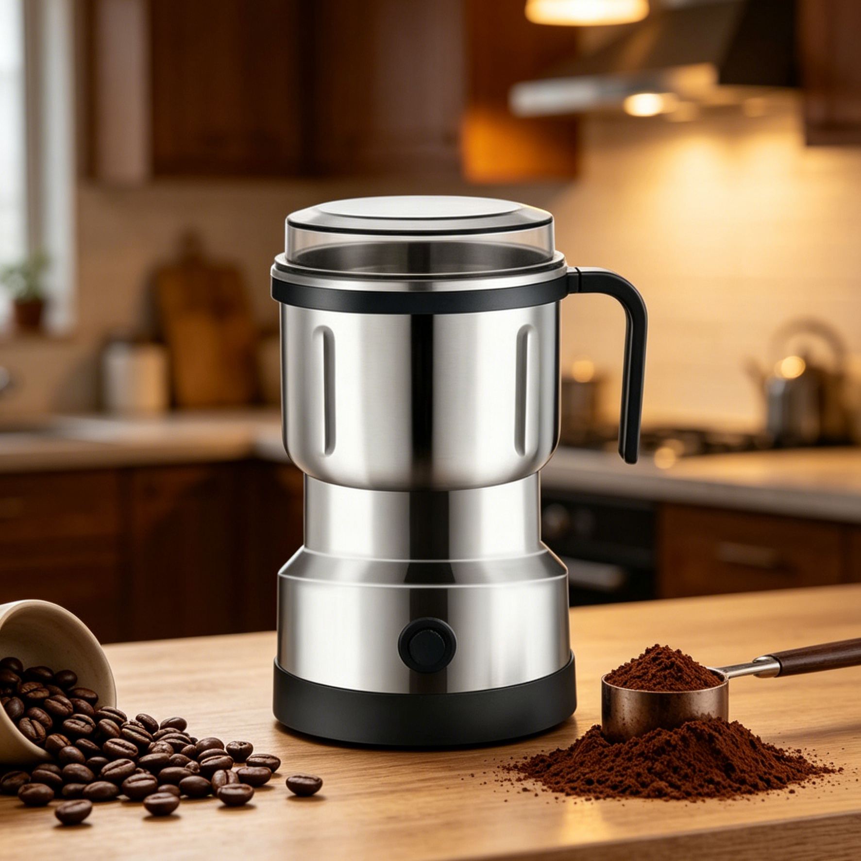 [Efficient Grinding] Multifunctional Electric Grinder for Home Use