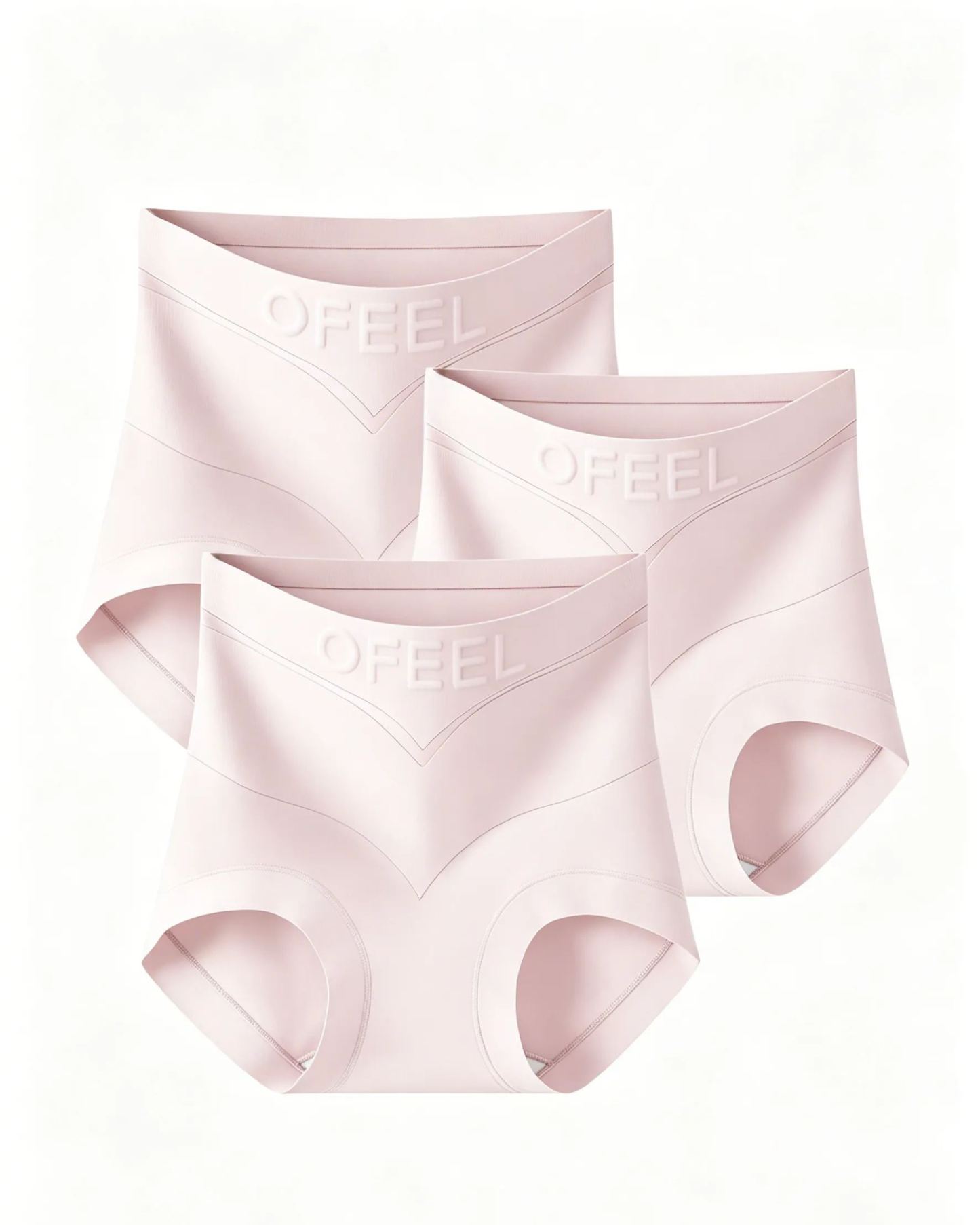 High-waisted tummy control shaping panties