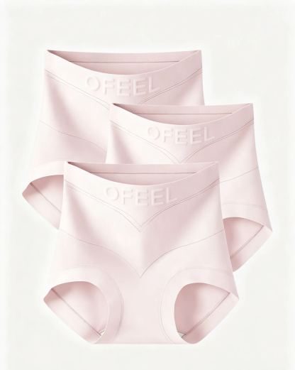 High-waisted tummy control shaping panties