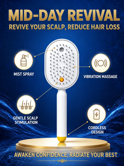 Leave-In Essential Oil Hair Care Red Light Comb