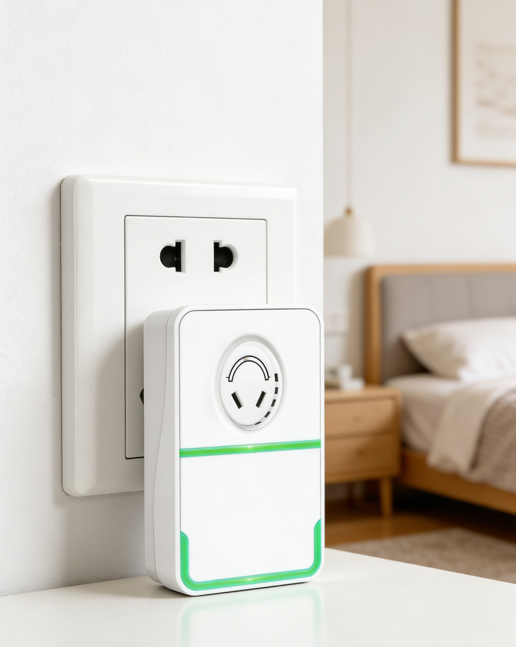 Alat Penjimat Elektrik Pintar: Peranti Penjimatan Tenaga Rumah - Kurangkan Bil Elektrik Hingga 40% (Plug & Save)