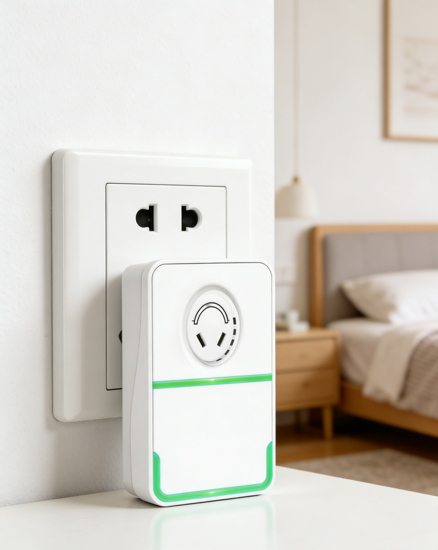 Alat Penjimat Elektrik Pintar: Peranti Penjimatan Tenaga Rumah - Kurangkan Bil Elektrik Hingga 40% (Plug & Save)