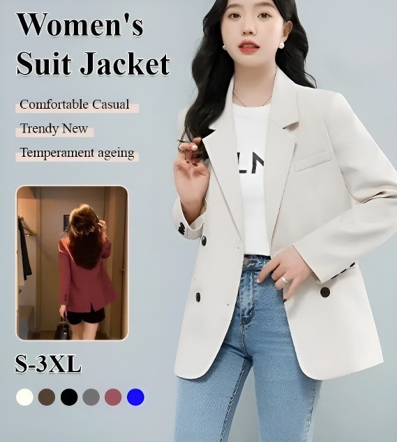 Fashionable and youthful women's suit jacket