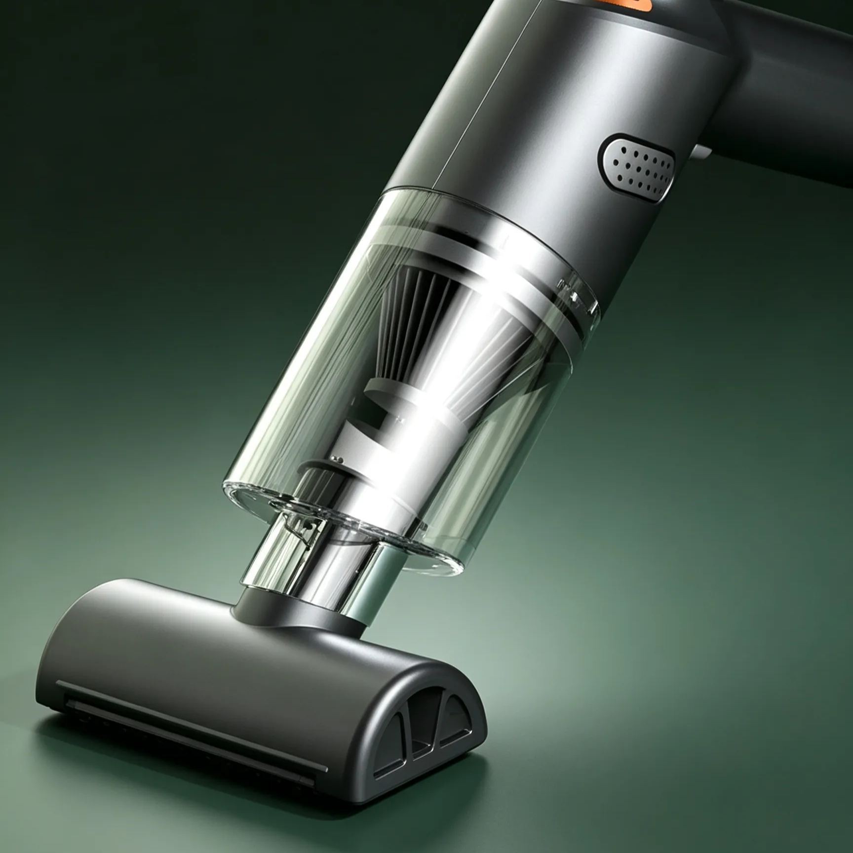 Car vacuum cleaner for dust and mite removal, suitable for both home and car use.