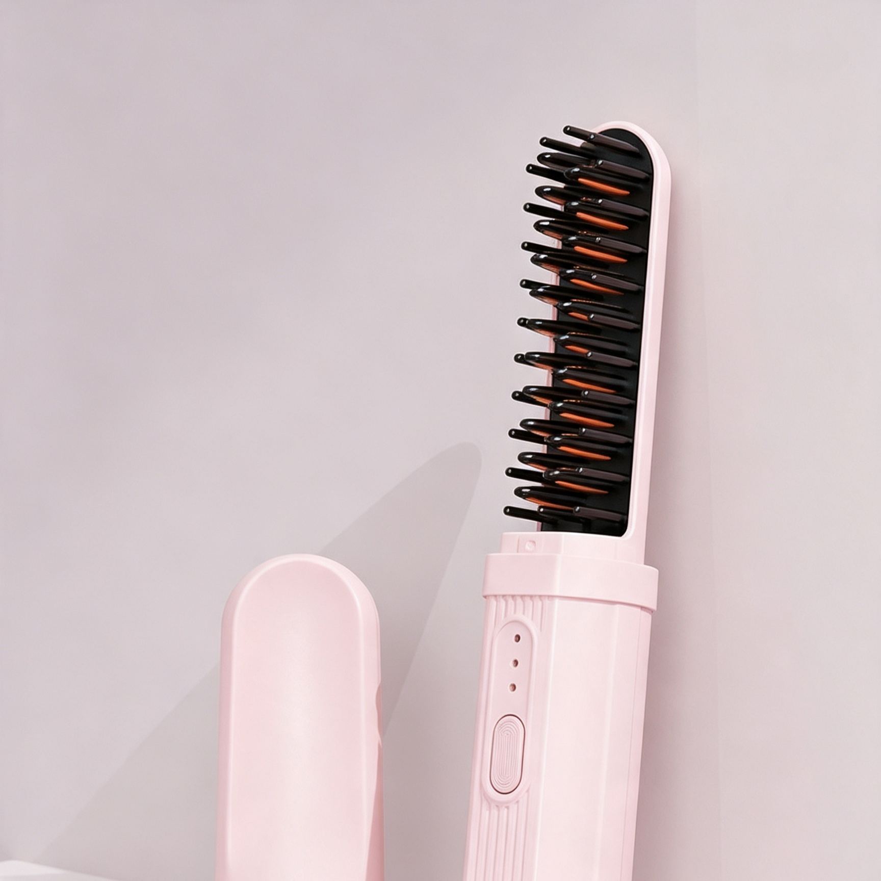 Cordless Ionic Rechargeable Wet and Dry Hair Straightening Brush