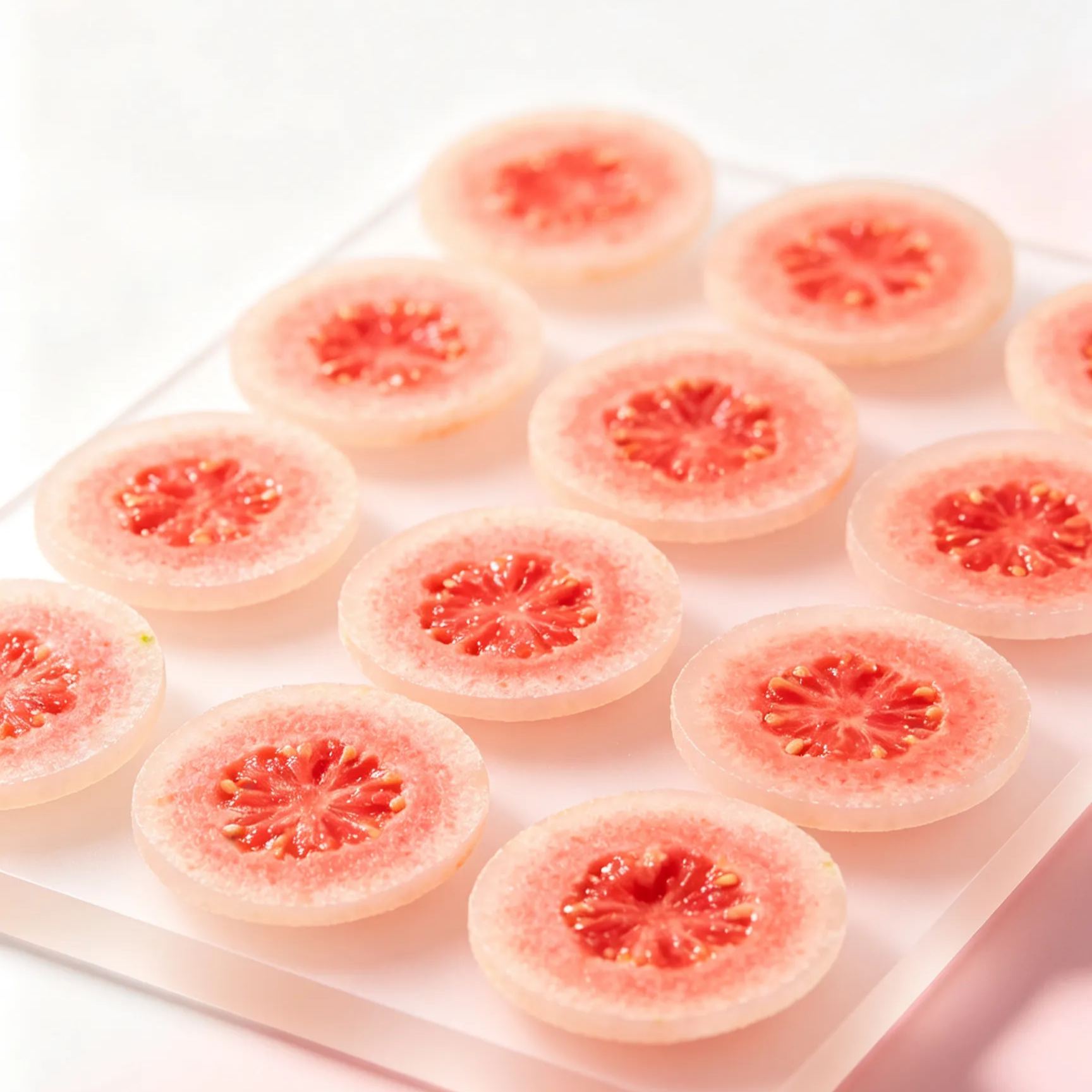Seedless Red Guava Preserved Fruit