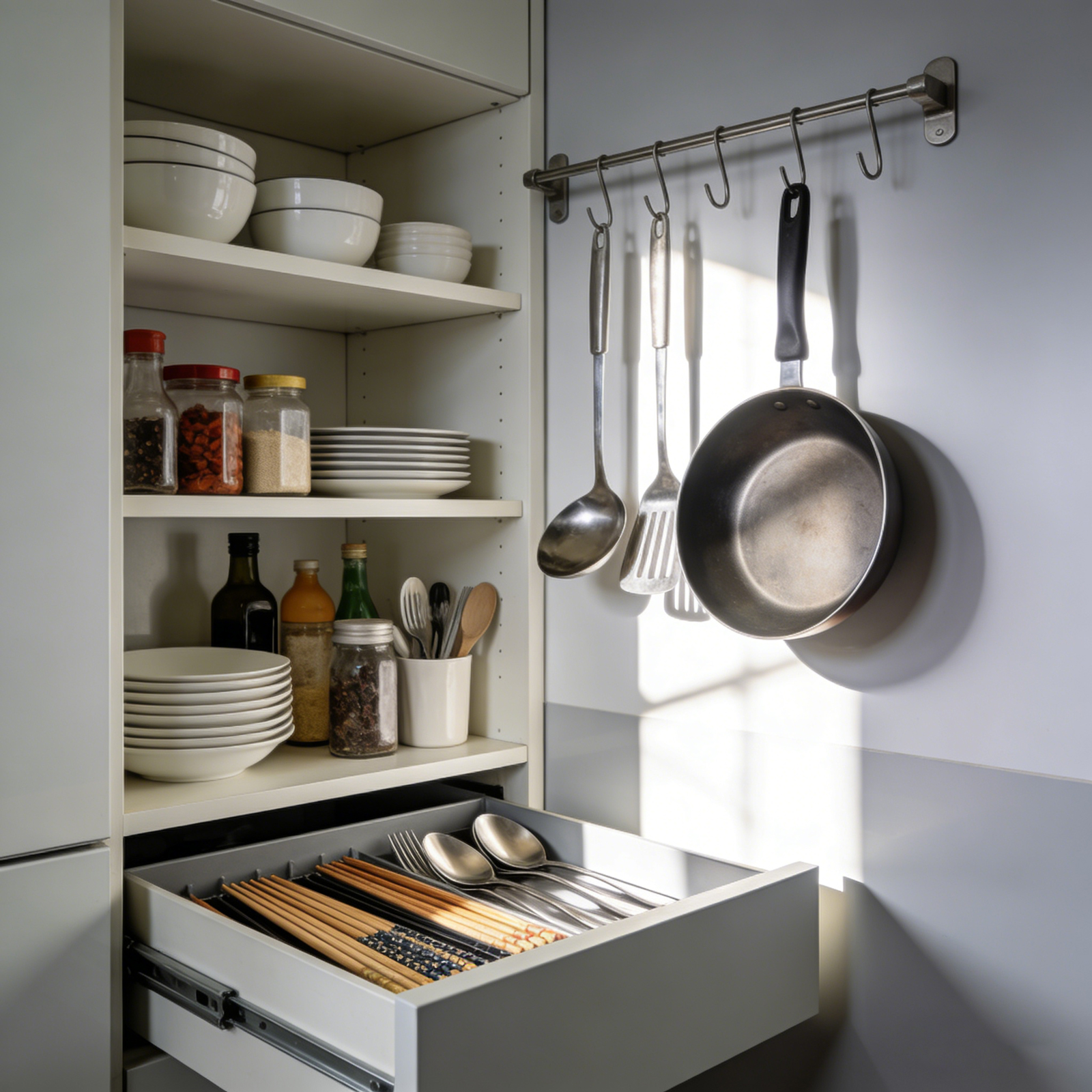 อุปกรณ์จัดเก็บในครัว