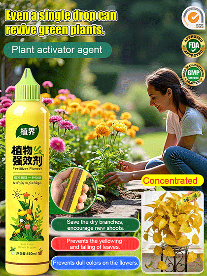 One Drop Revives: Concentrated Powerful Green Plant Activator