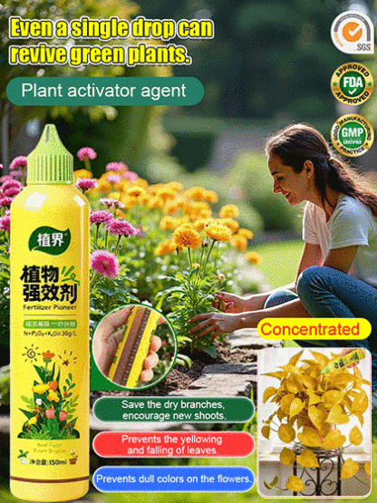 One Drop Revives: Concentrated Powerful Green Plant Activator