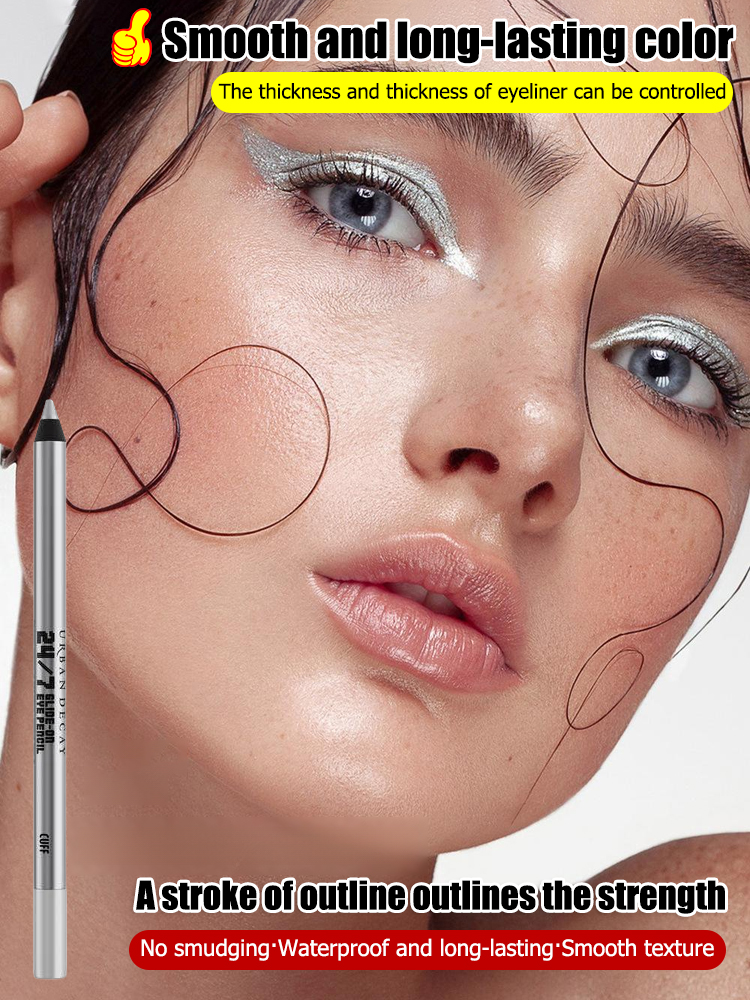Waterproof highlighting eyeliner