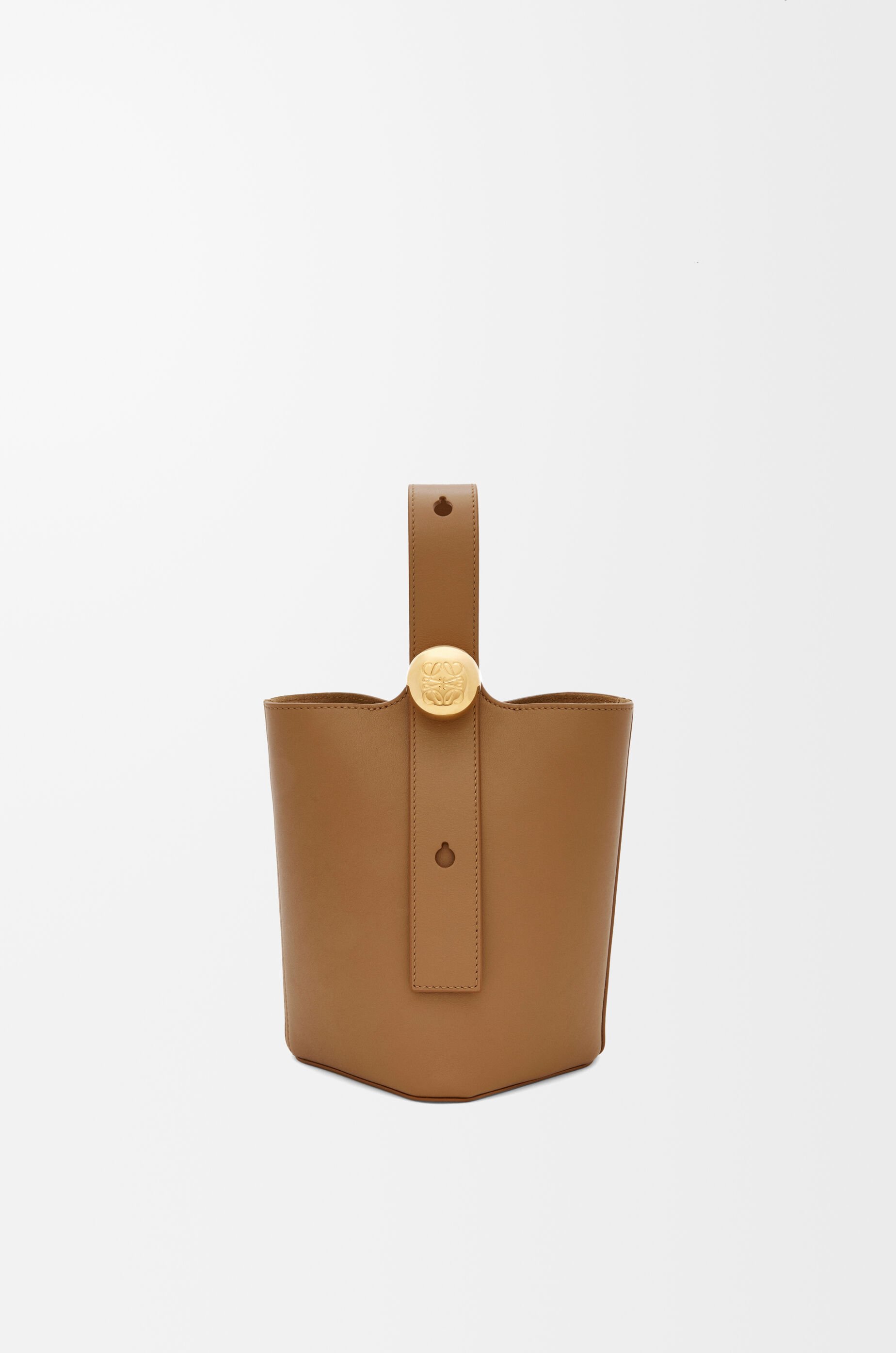 ペブル バケットバッグ ミニ（スムースカーフ）