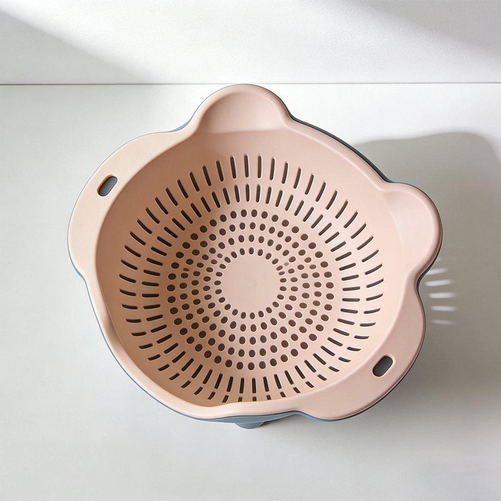 蔬果清洗瀝水籃實用收納