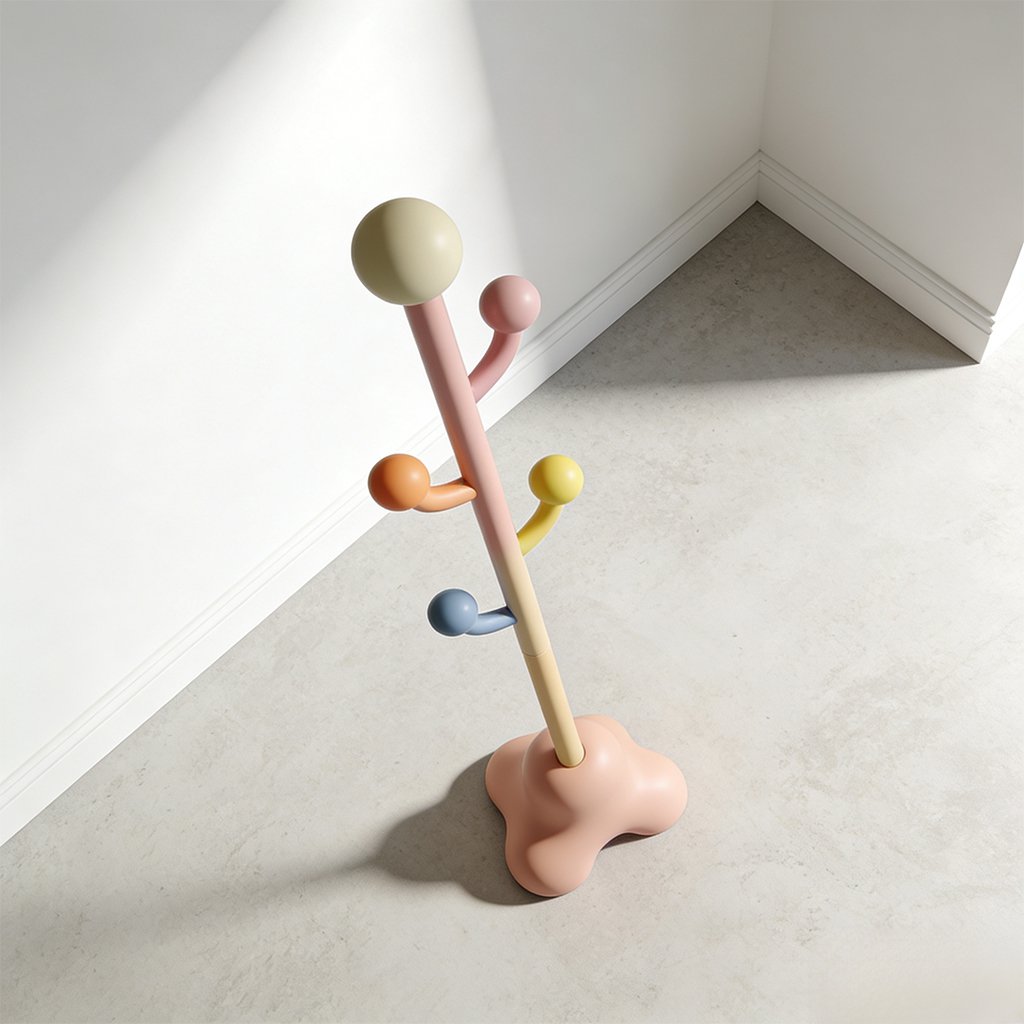 創意鑰匙飾品置物架實物展示