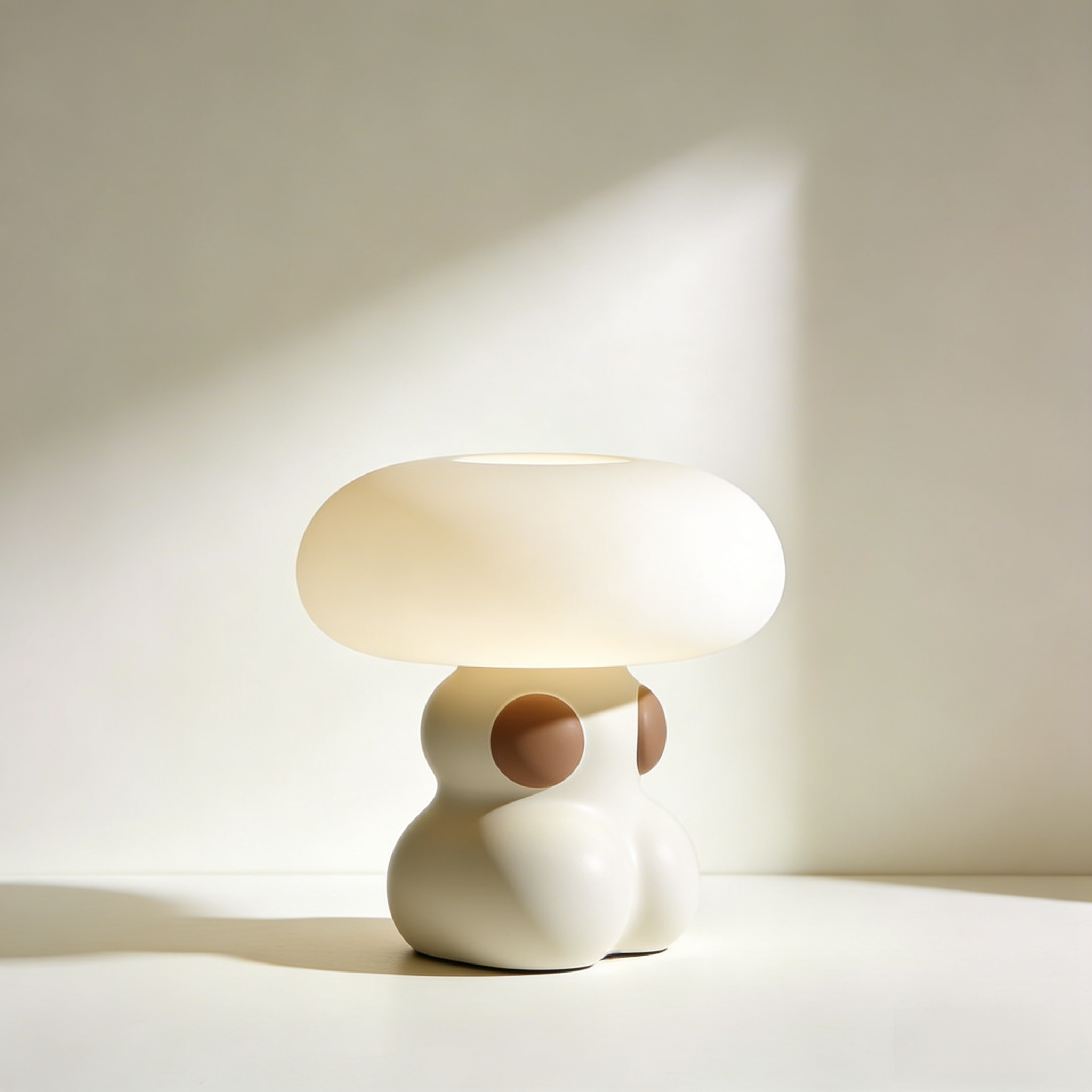 Adorable kids room table lamp on a nightstand