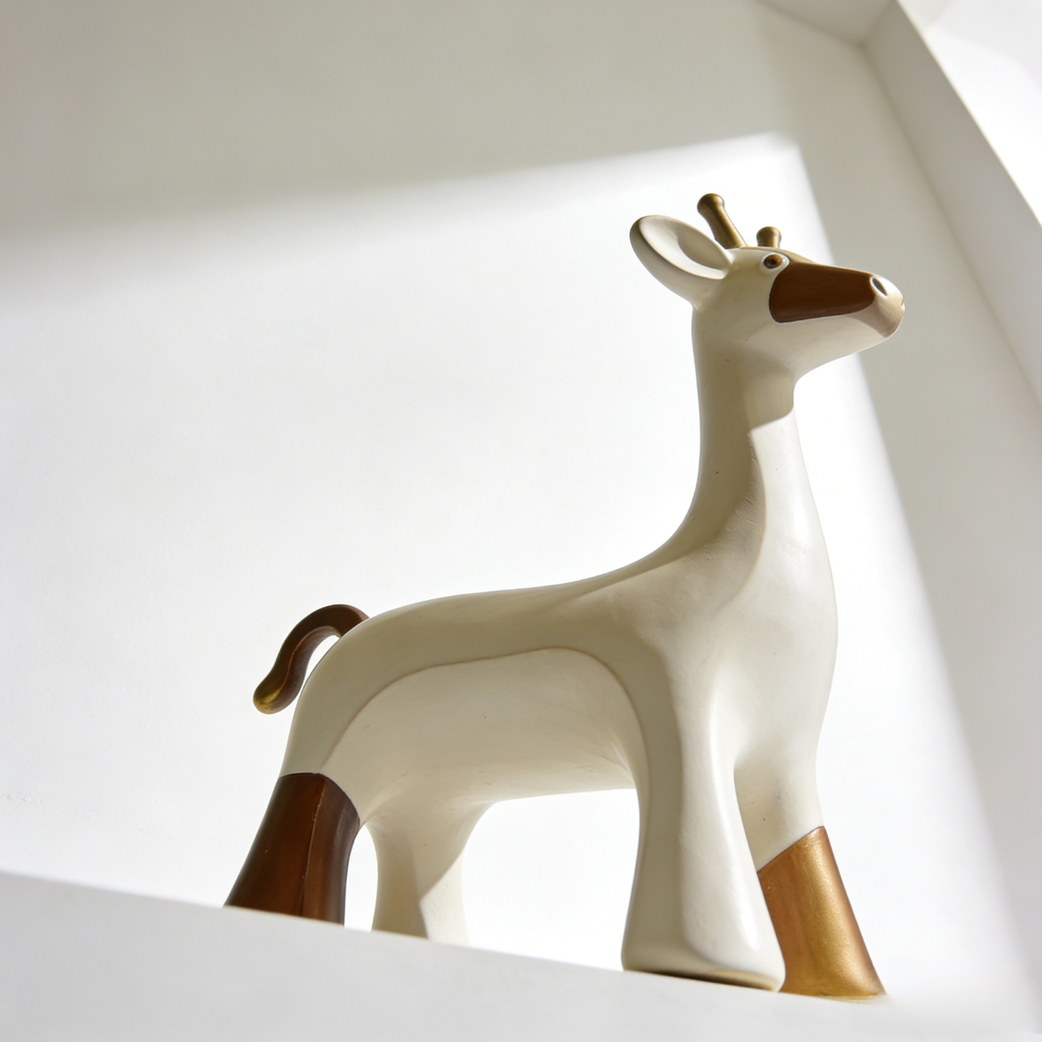 Deer Ceramic Ornaments (Set of 2)