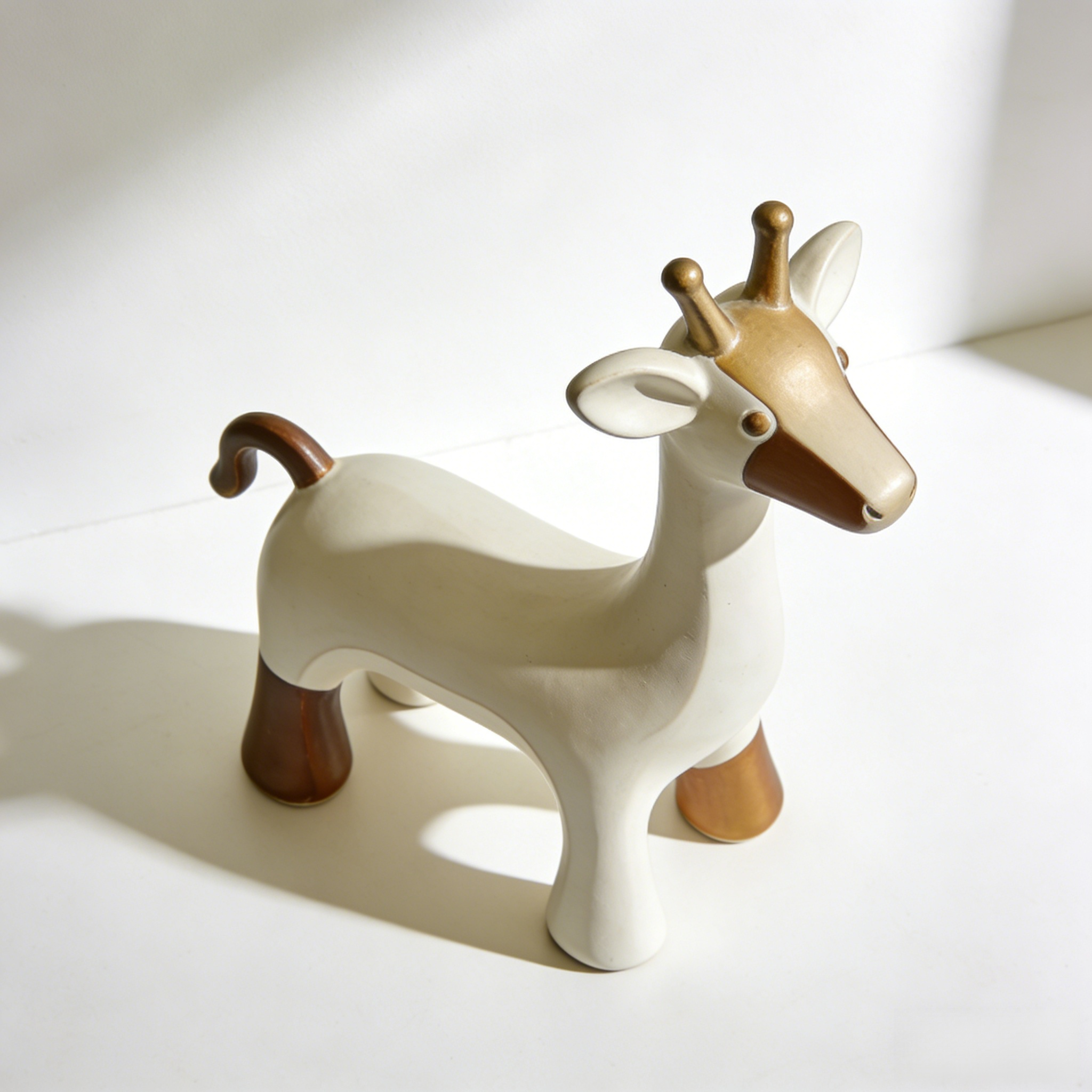 Deer Ceramic Ornaments (Set of 2)