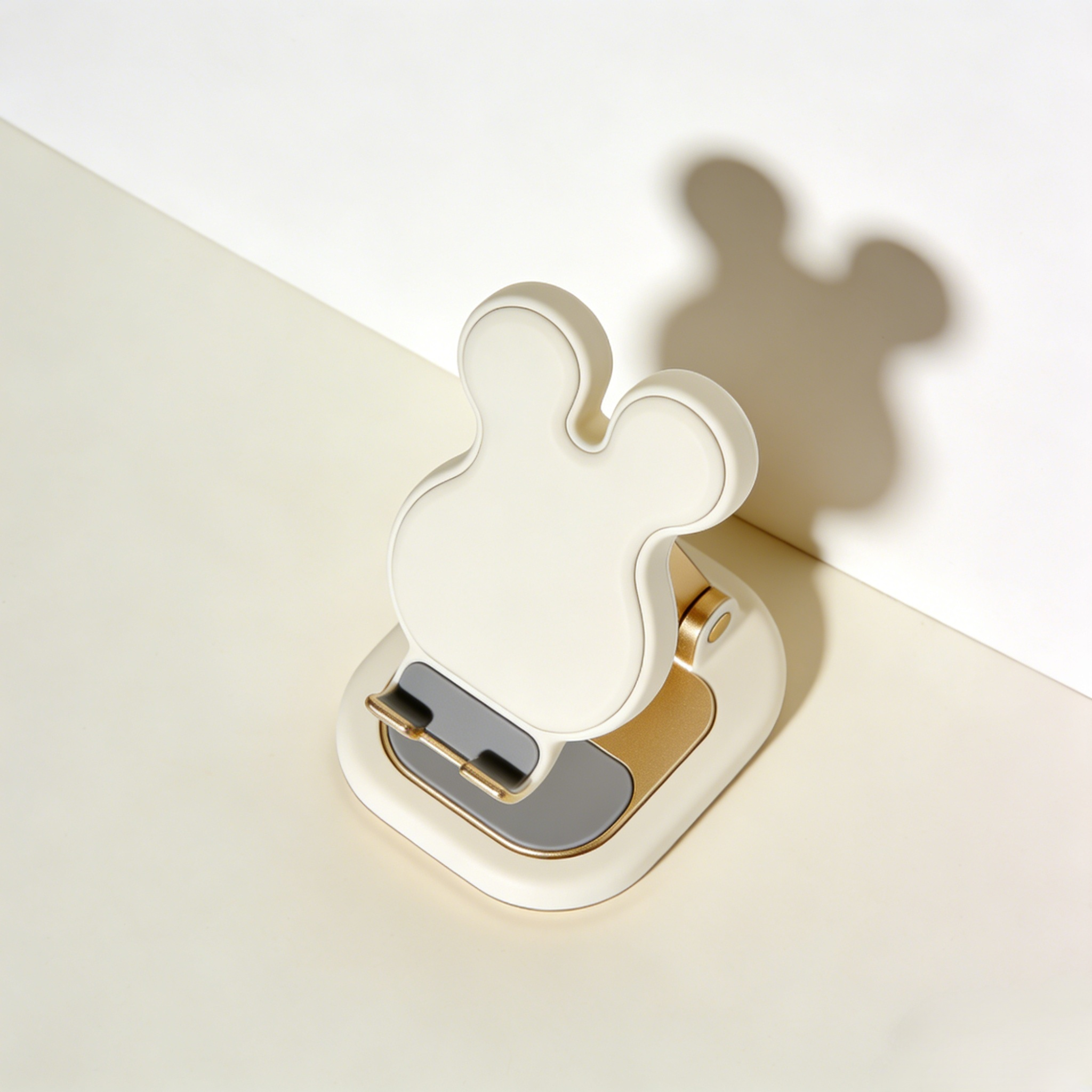 Adjustable phone stand for office desk setup