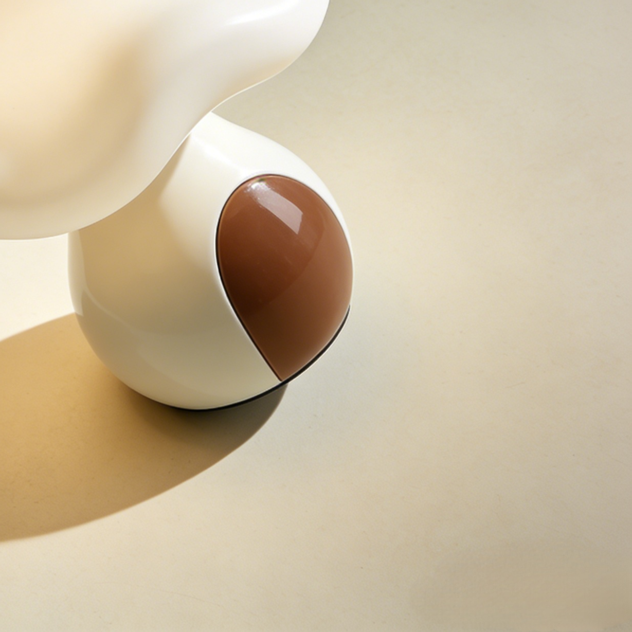 Modern LED desk lamp featuring touch sensitive controls