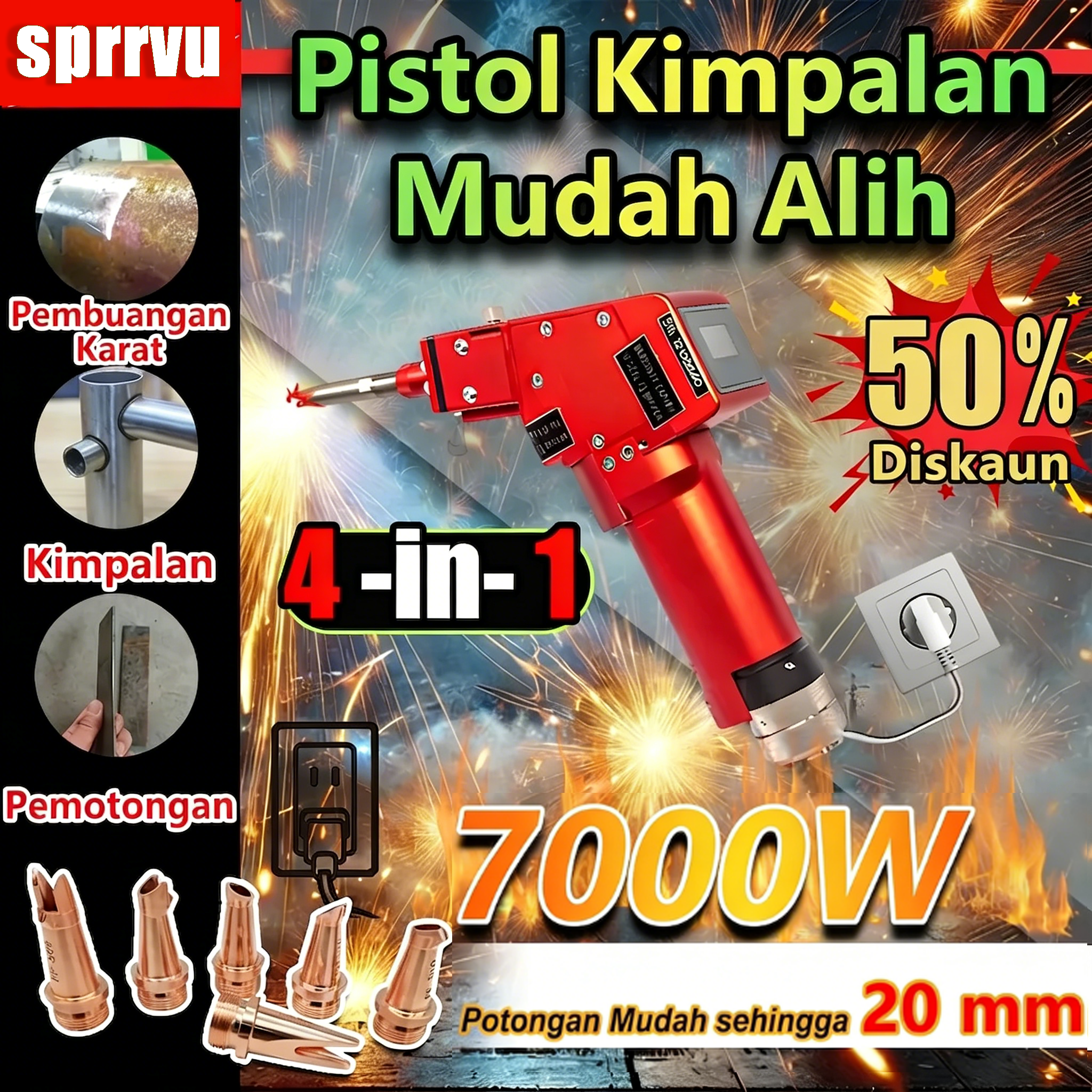 PISTOL KIMPALAN ELEKTRIK SPRRVU