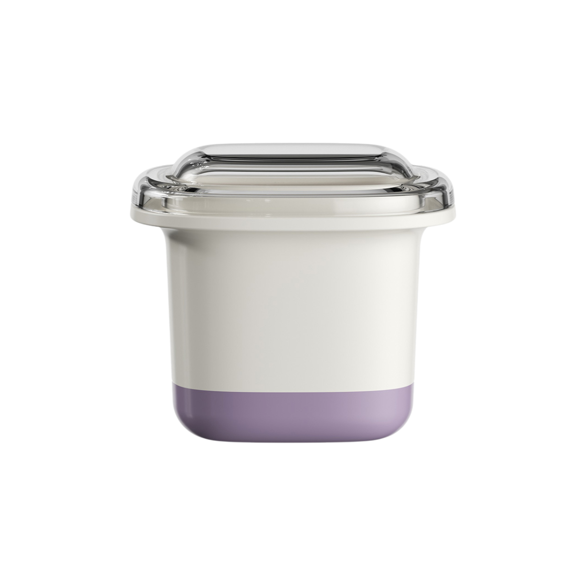 Single-compartment ice cube mold