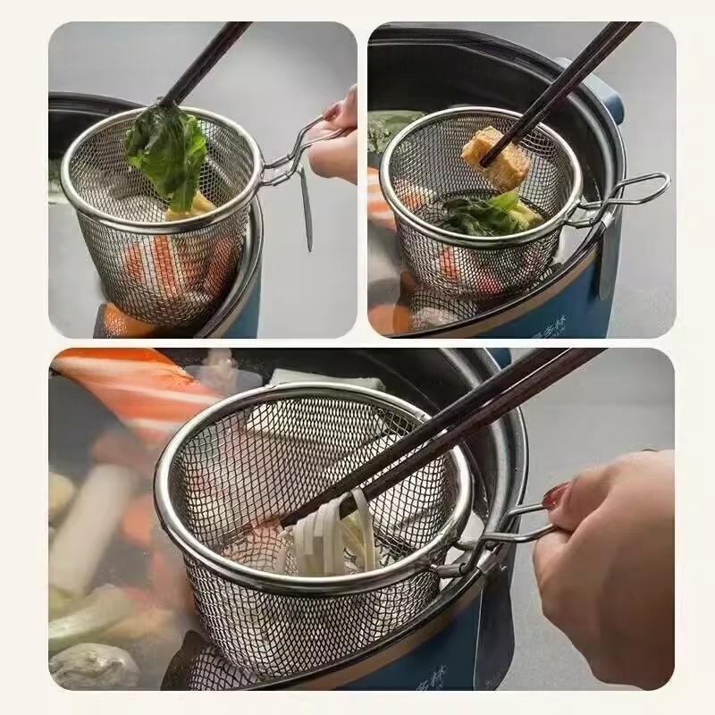 Stainless Steel Hot Pot Filter Ladle