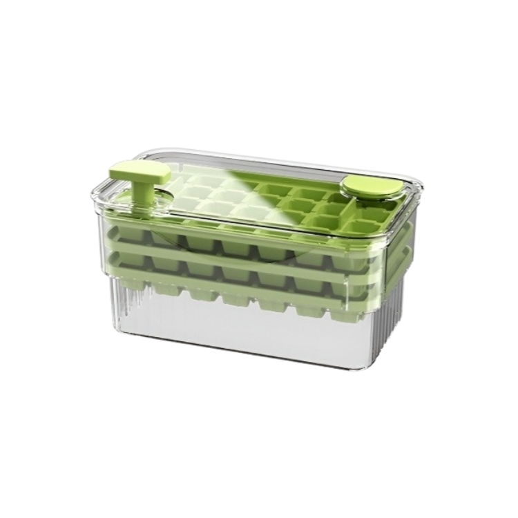 Press-type large-capacity ice maker