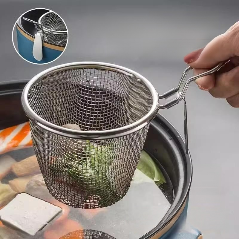 Stainless Steel Hot Pot Filter Ladle