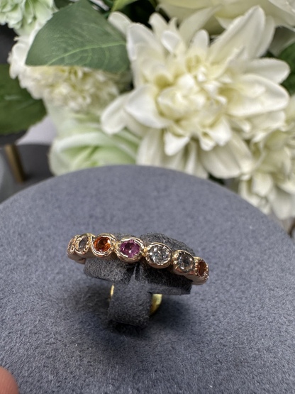RAINBOW QIPAO GOLD RING (R7)