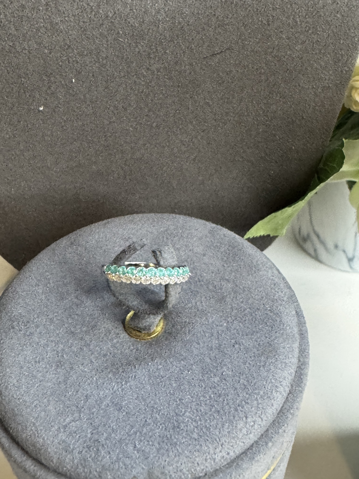 R24 PARAYIBA&WHITE 180 WG RING