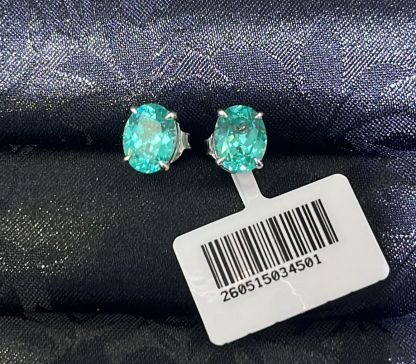 H58 2CT+2CT LABGROWN PARAYIBA SWANEGG EARSTUD
