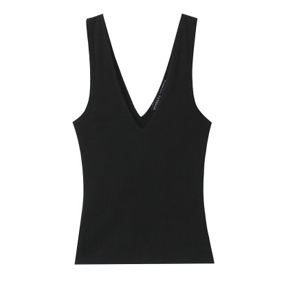 C94 SLEEVELESS V NECK TANK TOP