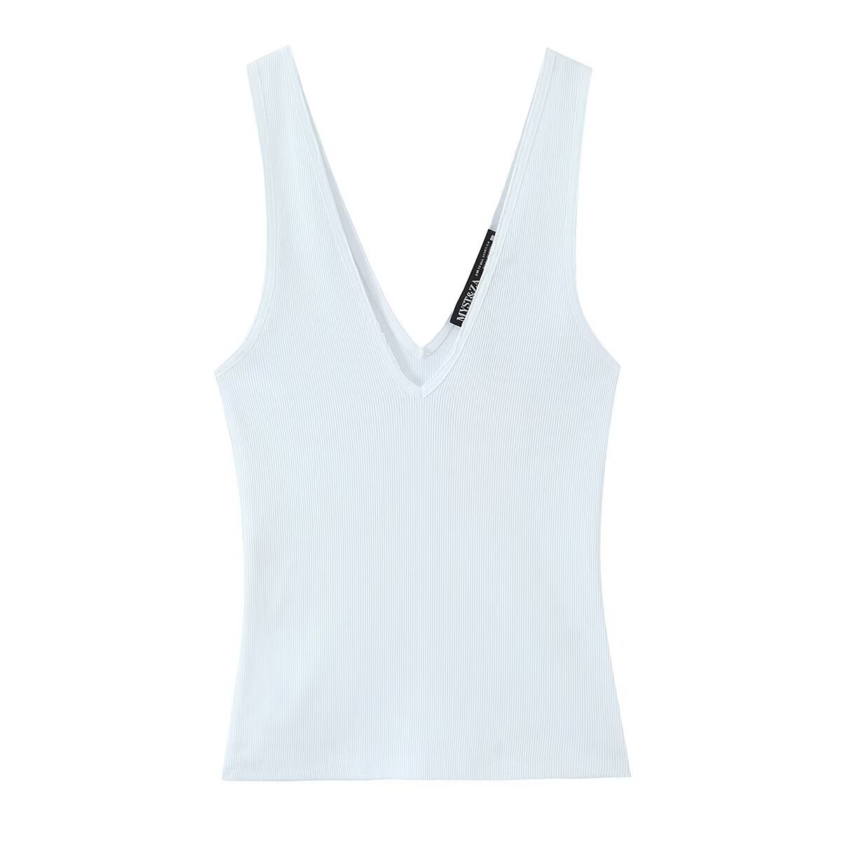 C94 SLEEVELESS V NECK TANK TOP