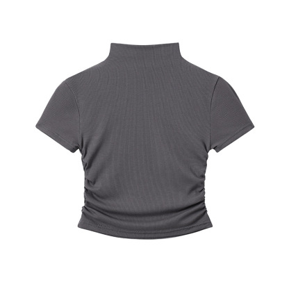 C30 summer thin knitted slim-fit base shirt