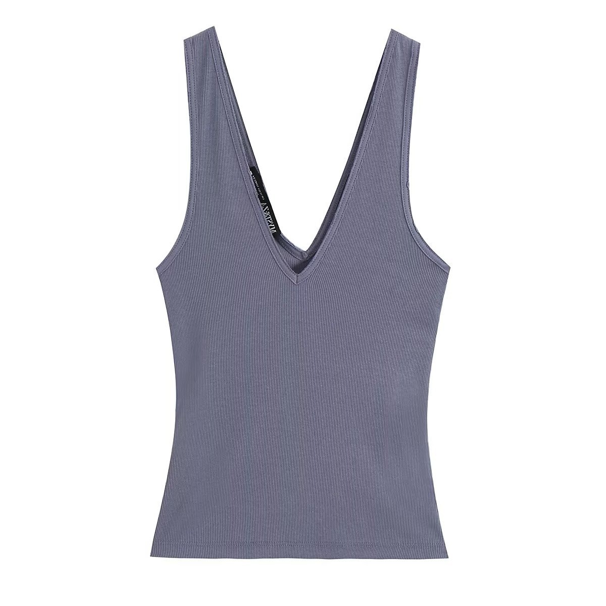 C94 SLEEVELESS V NECK TANK TOP