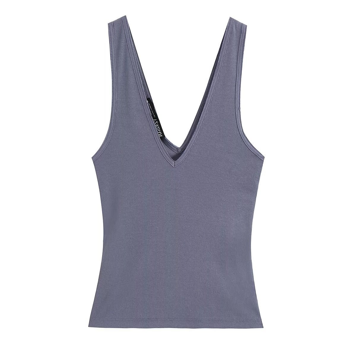 C94 SLEEVELESS V NECK TANK TOP
