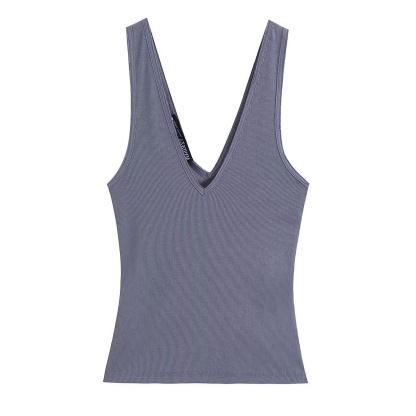 C94 SLEEVELESS V NECK TANK TOP