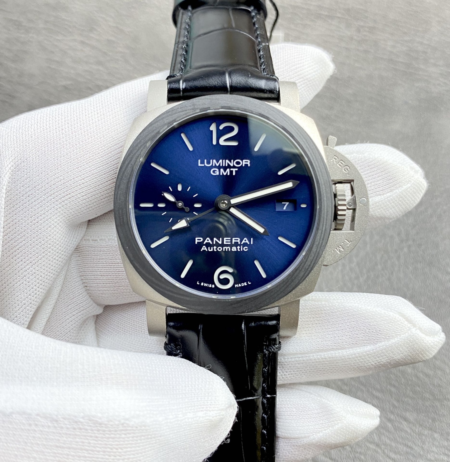 （嚴選）沛納海PAM1279系列，42mm直徑，藍寶石玻璃鏡面，碳纖維圈口！vs廠出品，出貨實拍