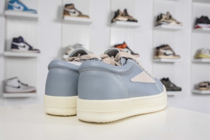 RICK OWENS/RO Hollywood 歐文斯 圓頭系帶低幫板鞋 
尺碼:36 37 38 39 40 41 42 43 44 45 46