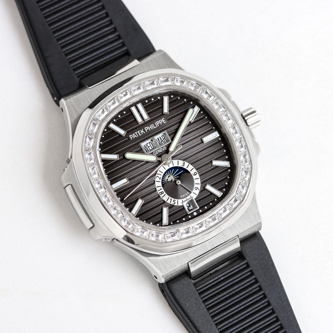 高端復刻1-1 TW推出全新 百達斐麗 PP 鸚鵡螺5726/1A🔥 百達翡麗 鸚鵡螺系列 
全新開模全新力作頂級V2版本上新！
