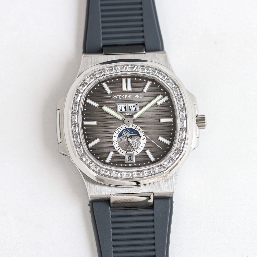 高端復刻1-1 TW推出全新 百達斐麗 PP 鸚鵡螺5726/1A🔥 百達翡麗 鸚鵡螺系列 
全新開模全新力作頂級V2版本上新！
