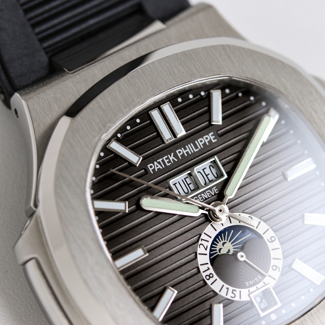 高端復刻1-1 TW推出全新 百達斐麗 PP 鸚鵡螺5726/1A🔥 百達翡麗 鸚鵡螺系列 
全新開模全新力作頂級V2版本上新！
