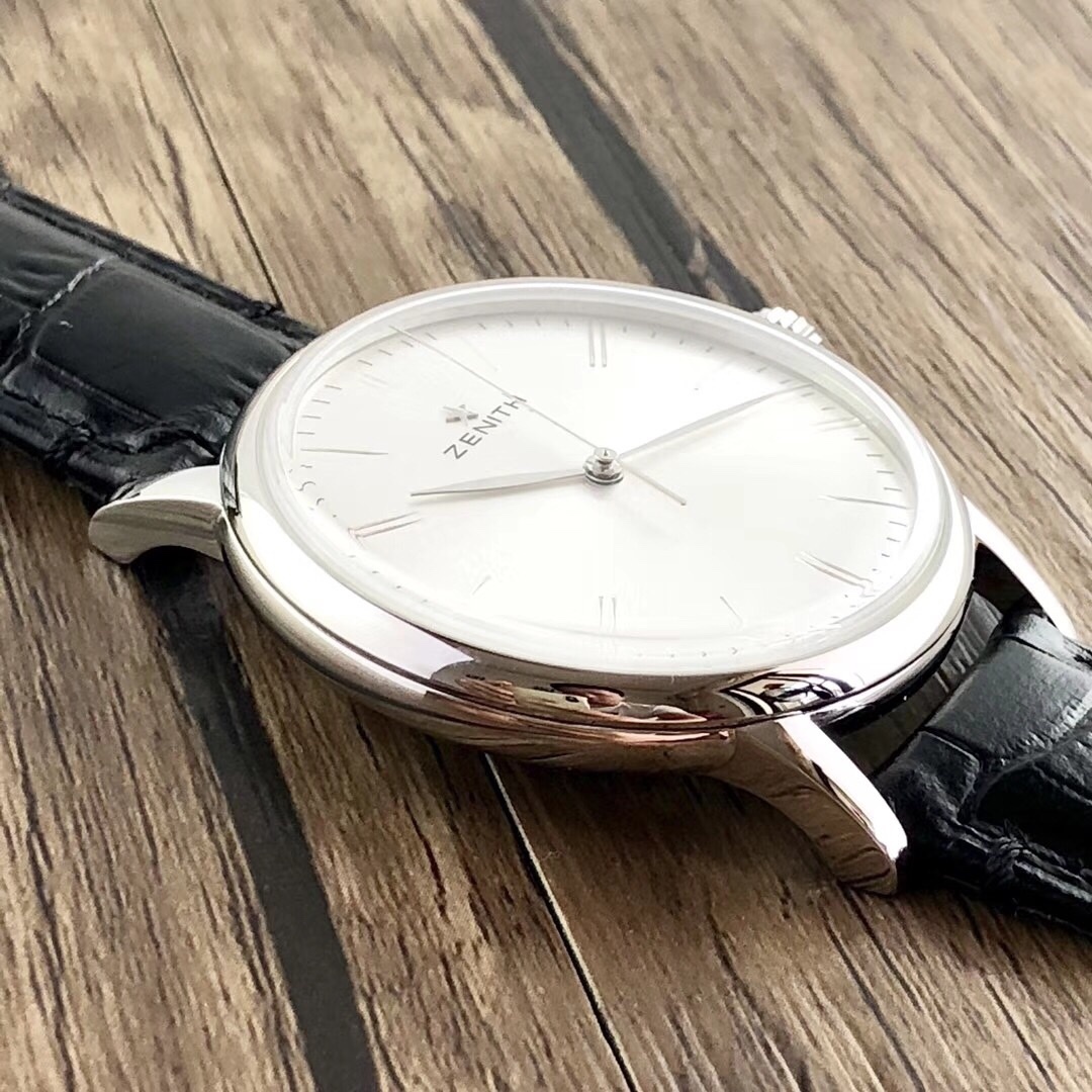 【真力時】菁英系列：一切來得剛剛好！
  機芯：進口9015改制ELITE6150型號-剛剛好
  表殼：原版開模42MM/316L精鋼-剛剛好
  玻璃：弧形雙面防眩處理藍寶石-剛剛好
  字面：字釘鐫刻/鍍銠太陽紋/琢面指針-剛剛好
  皮帶：精選意大利牛皮+膠質底皮-剛剛好
  表扣：原版制動折疊扣-剛剛好
原版開模超級復刻，歷盡兩年時間突破各種工藝難關，到達一切剛剛好的效果！