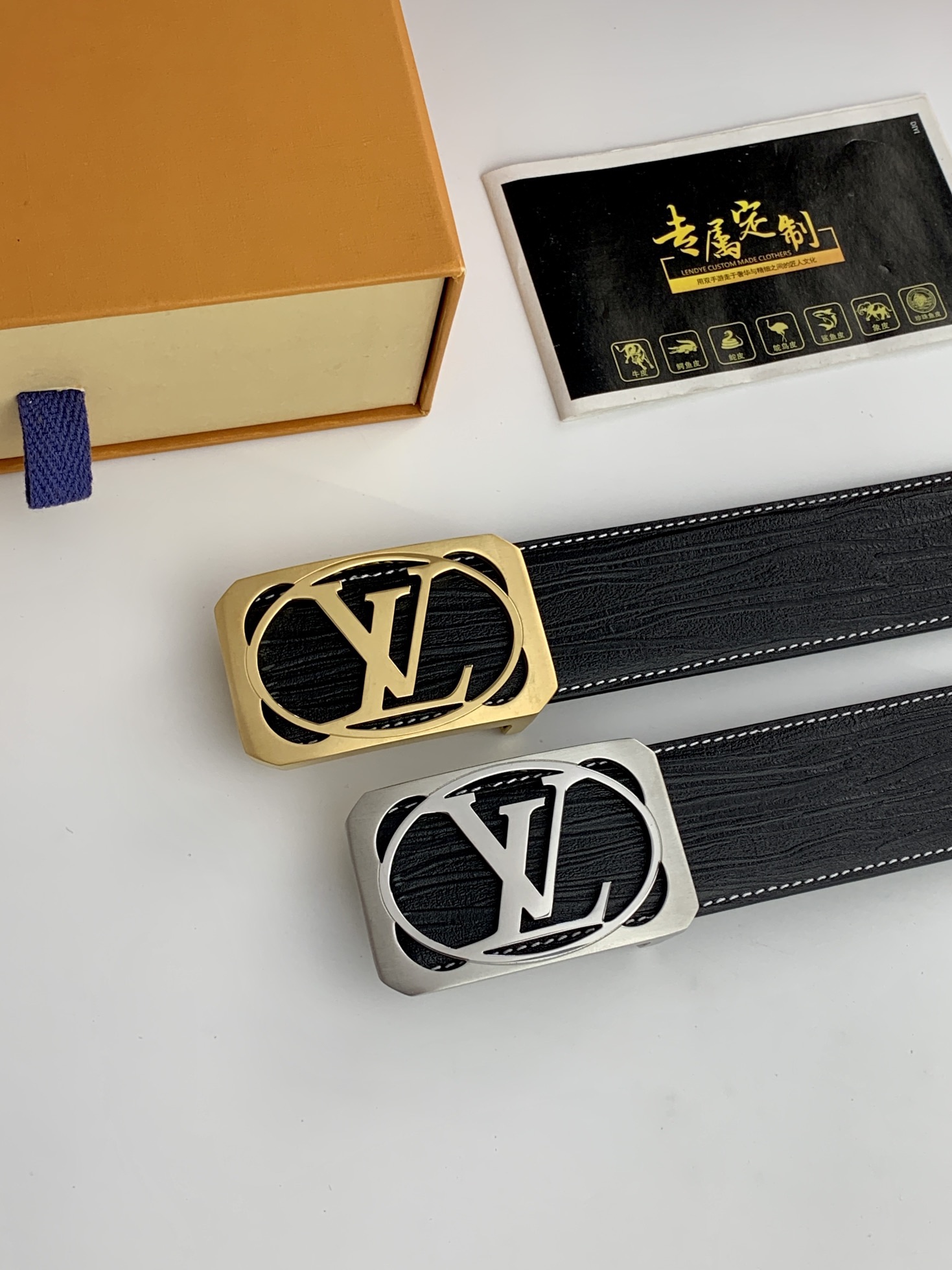 【L家】原單 專櫃新款黑色小牛皮腰帶，寬度3.8cm，內襯小牛皮，搭配專櫃新款鋼扣.工藝精湛、手感柔軟、細膩，高端定制，經典之作.