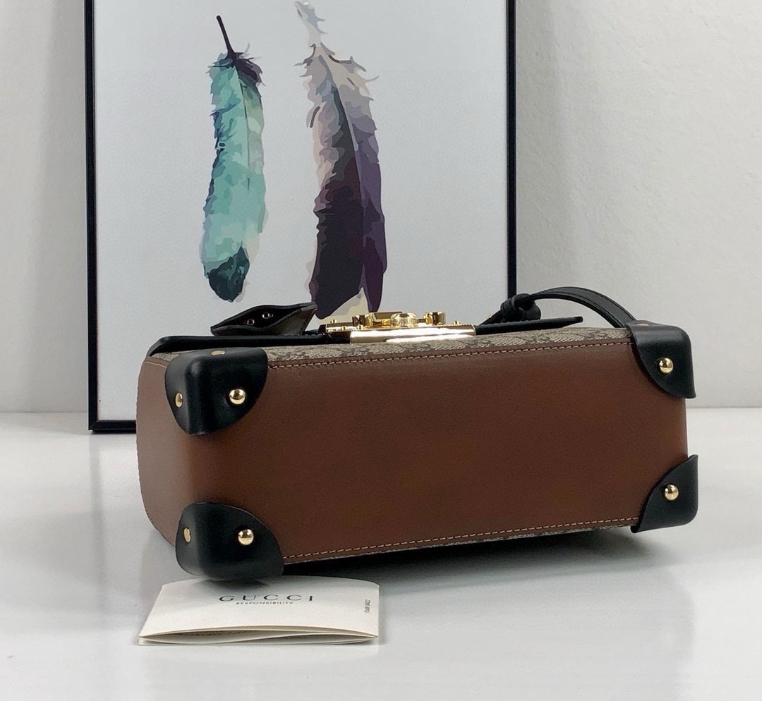 GUCCI新款專櫃品質，原單貨，實物實拍，款號603221啡，尺寸24x17x10
