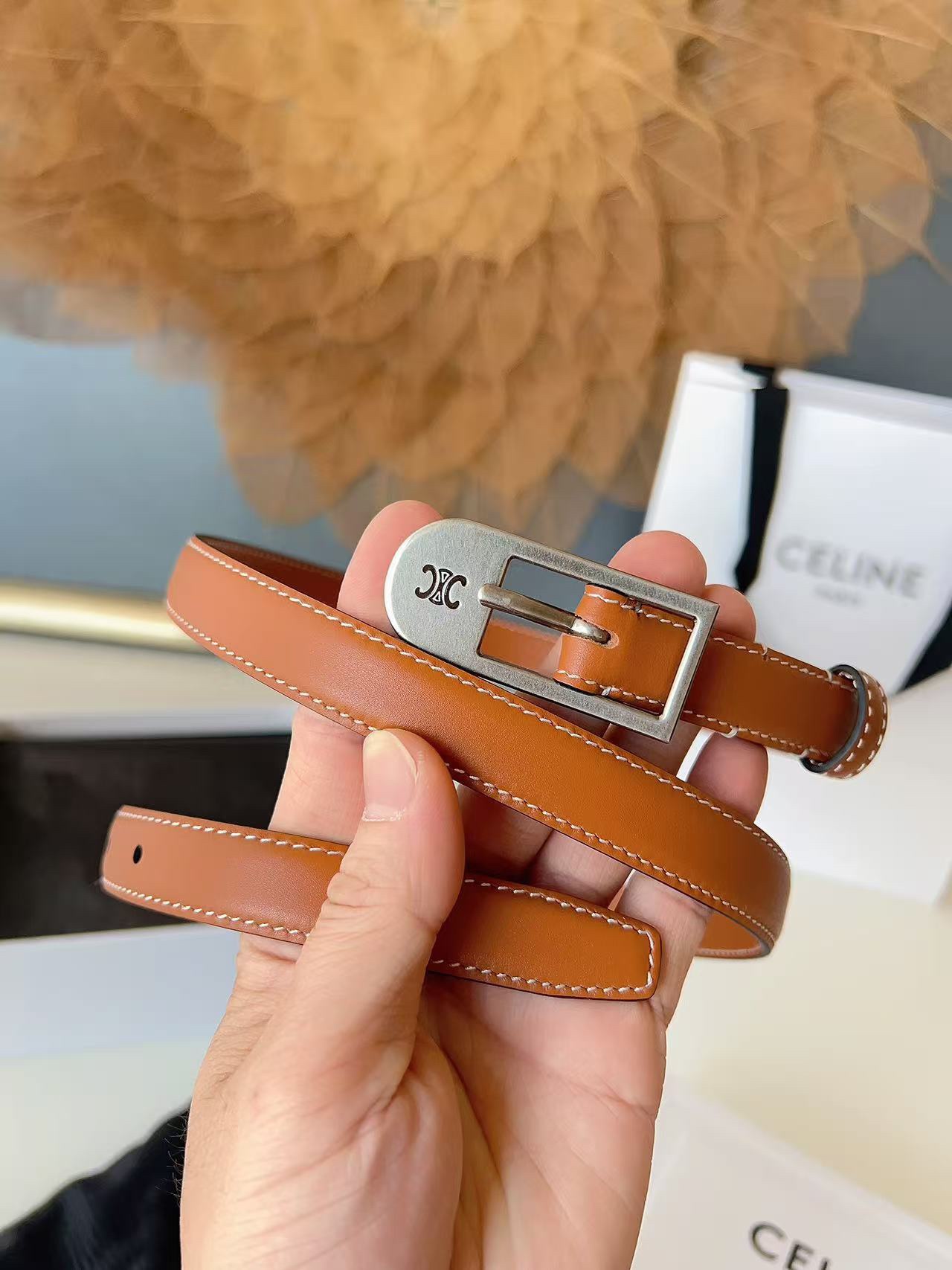 上新～塞琳💋意大利🚢原廠皮料女士尺寸1.8CM進口爐內五金並非市場iT水調五金所見所得