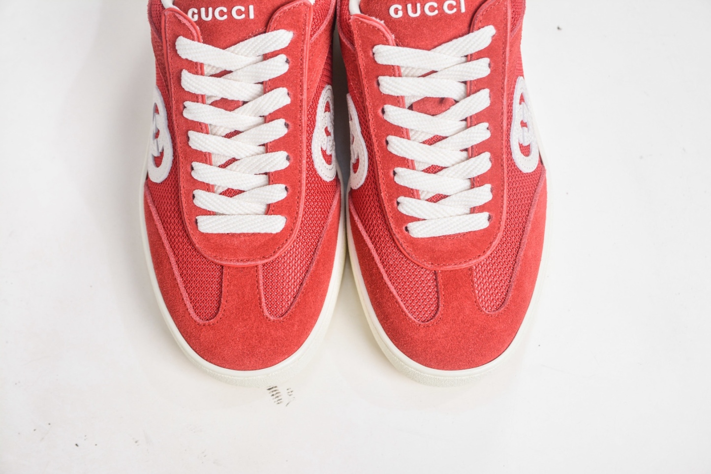 Gucci 古馳G75 圓頭系帶運動鞋
尺碼：35 36 37 38 39 40 41 42 43 44 45 46